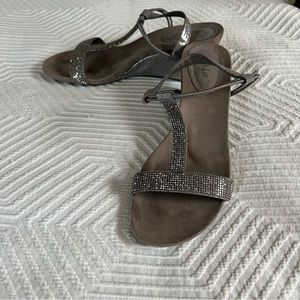 Style and Co strappy wedge heels